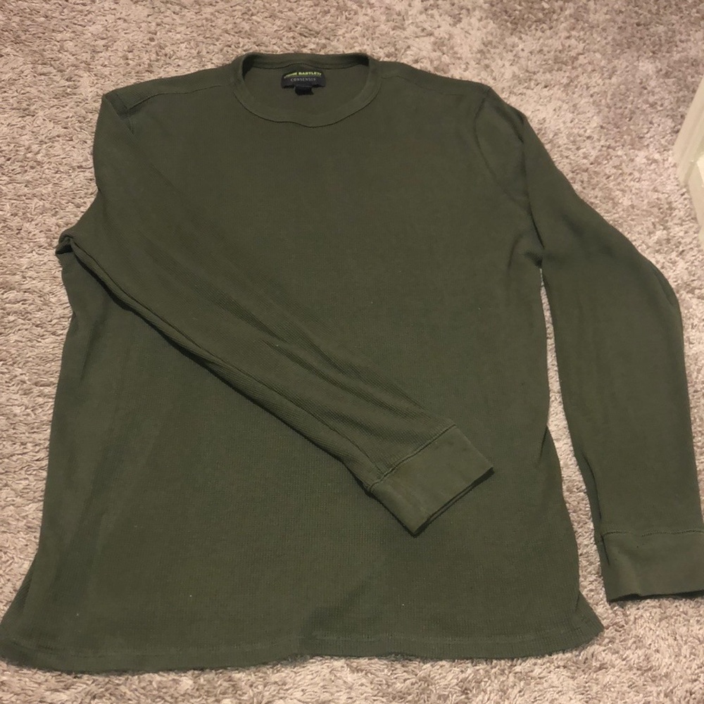 John Bartlett Consensus Men's Long Sleeve Thermal Crew Neck Tee